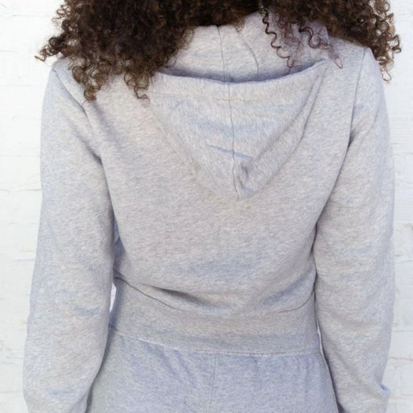 Brandy Melville Crop Zip Up - Picture 2 of 5